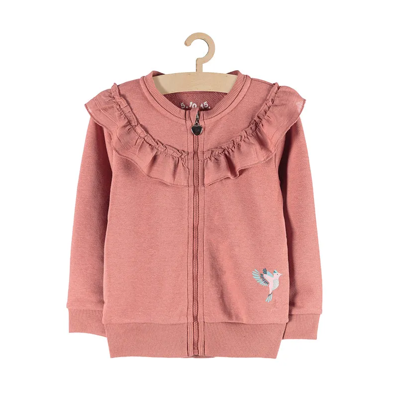 5.10.15 Pink Frill Bird Zipper 682