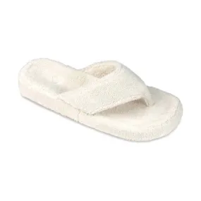 Acorn Women's Spa Thong Slipper - Natural