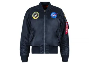 ALPHA INDUSTRIES - Men - MA-1 Nasa Core Jacket - Navy