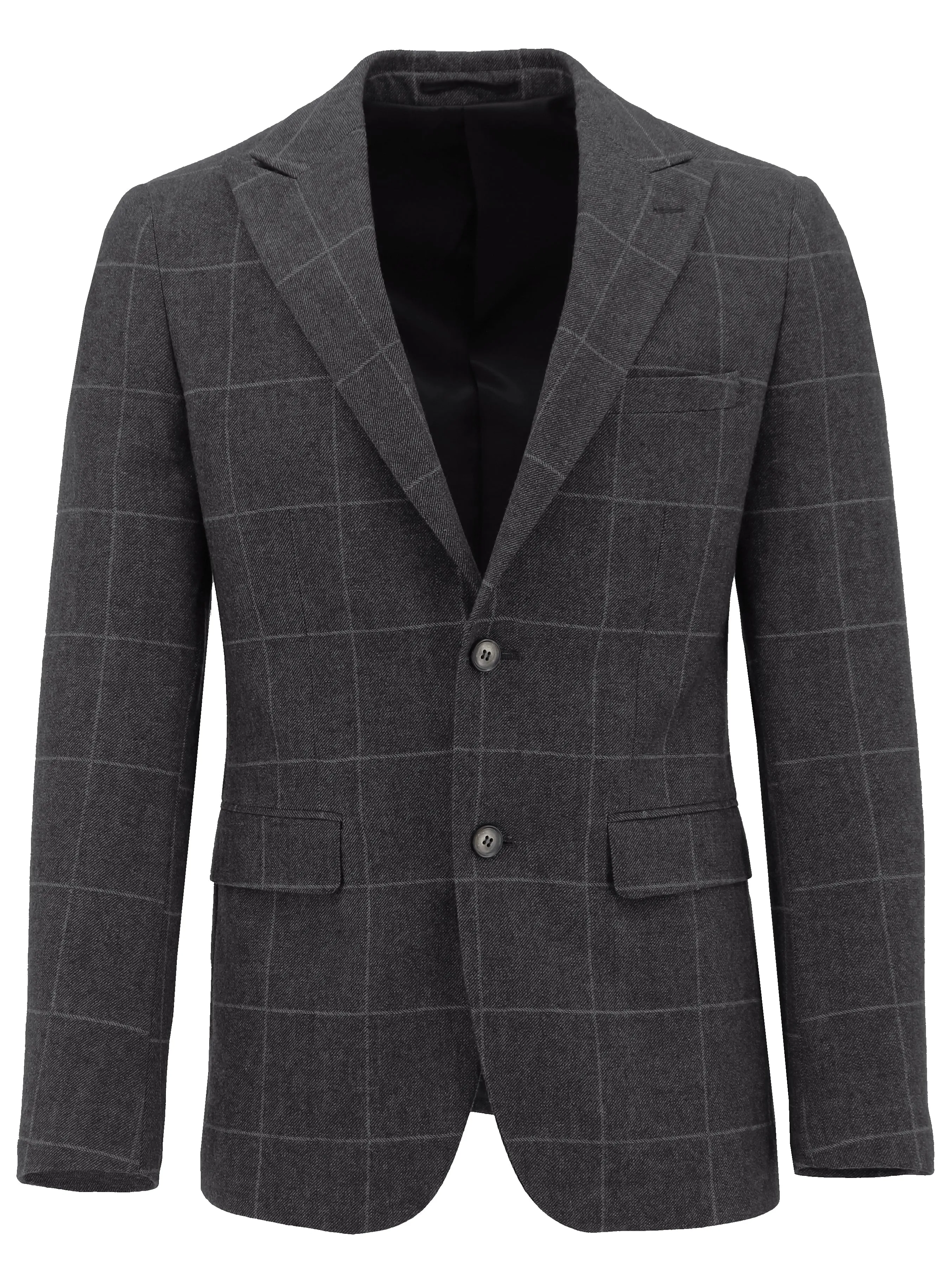 Amalfi Charcoal Checked Sports Jacket