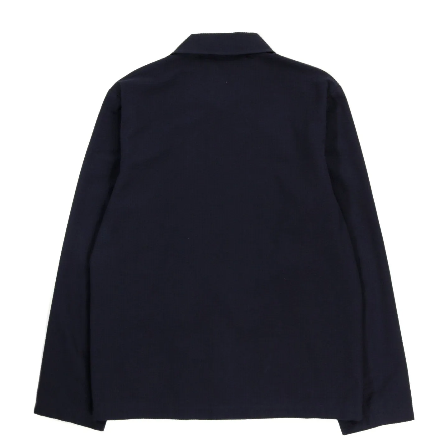 A.P.C. BREST JACKET NAVY SEERSUCKER