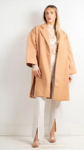 Ava Oversized Jacket - Camel