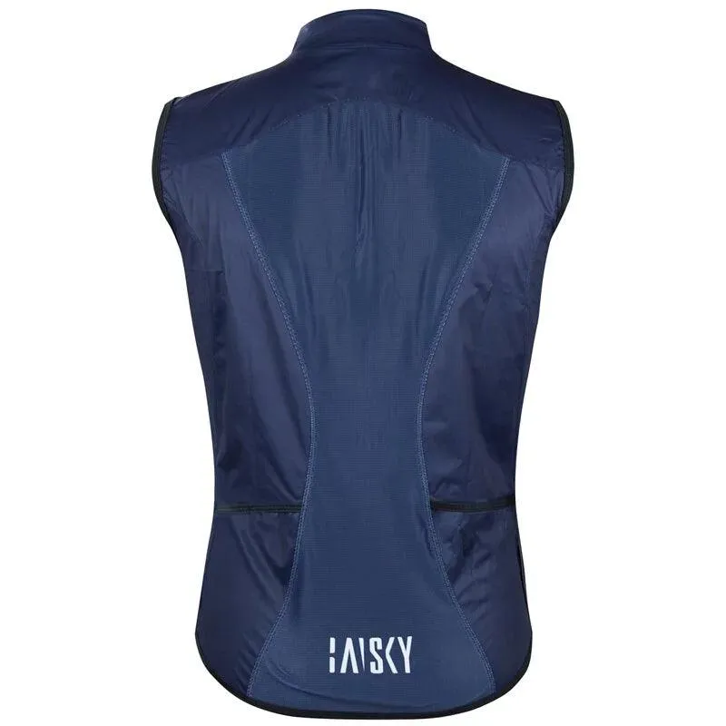 Baisky Double zipper Men Wind Vest (BK Blue)