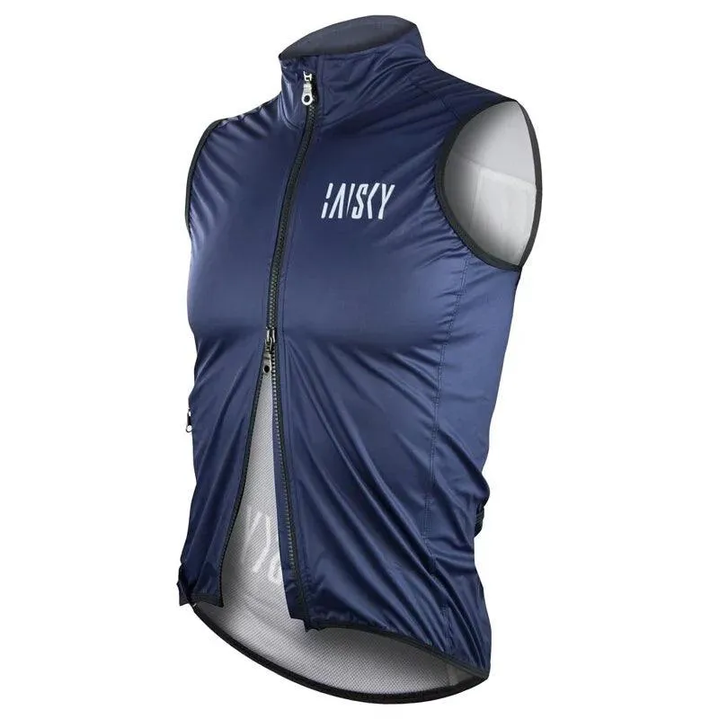 Baisky Double zipper Men Wind Vest (BK Blue)