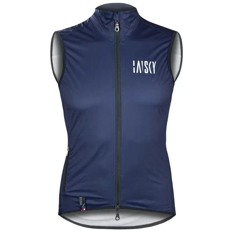 Baisky Double zipper Men Wind Vest (BK Blue)