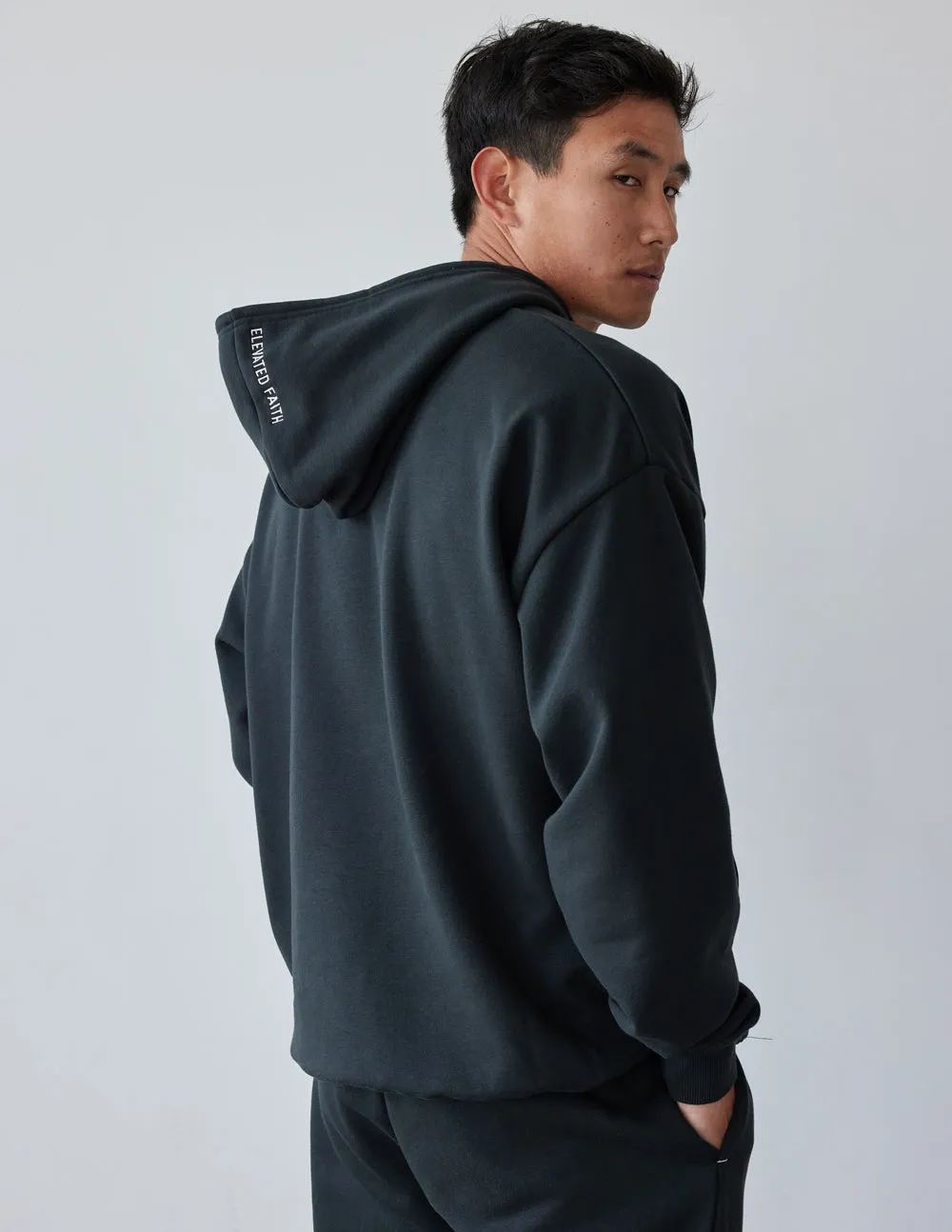 Basics Black Unisex Hoodie