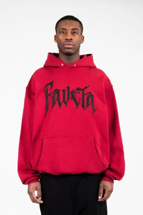 BOLT FLEECE BORDEAUX SNAP BUTTON HOODIE