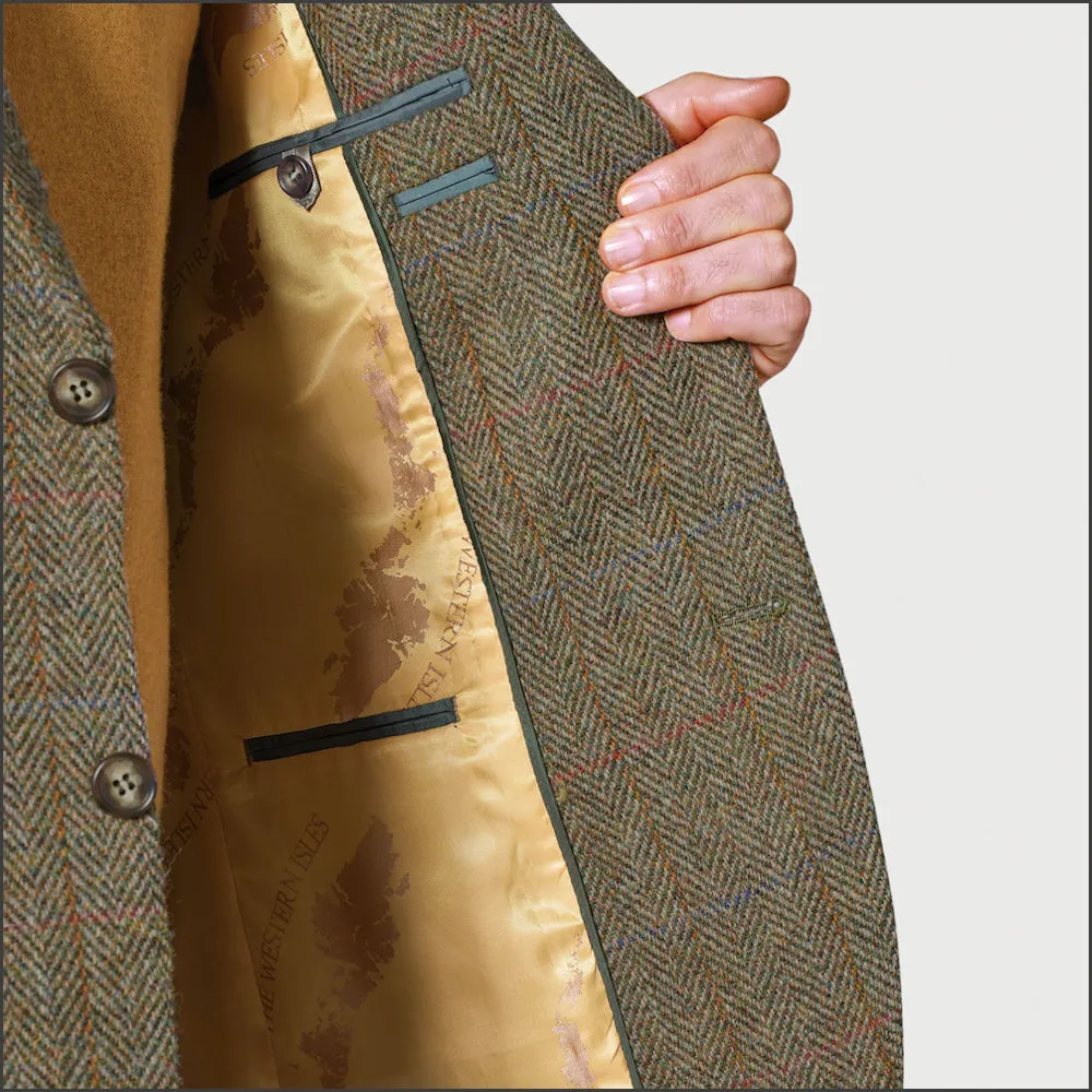 Brook Taverner Stromay Harris Tweed Jacket<><>