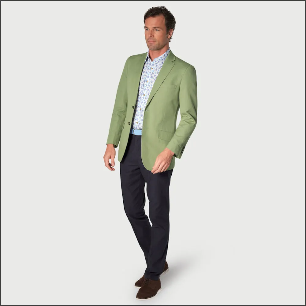 Brook Taverner Tatton Apple Cotton Linen Jacket<><>