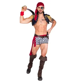 Captain Hunk Men's Costume