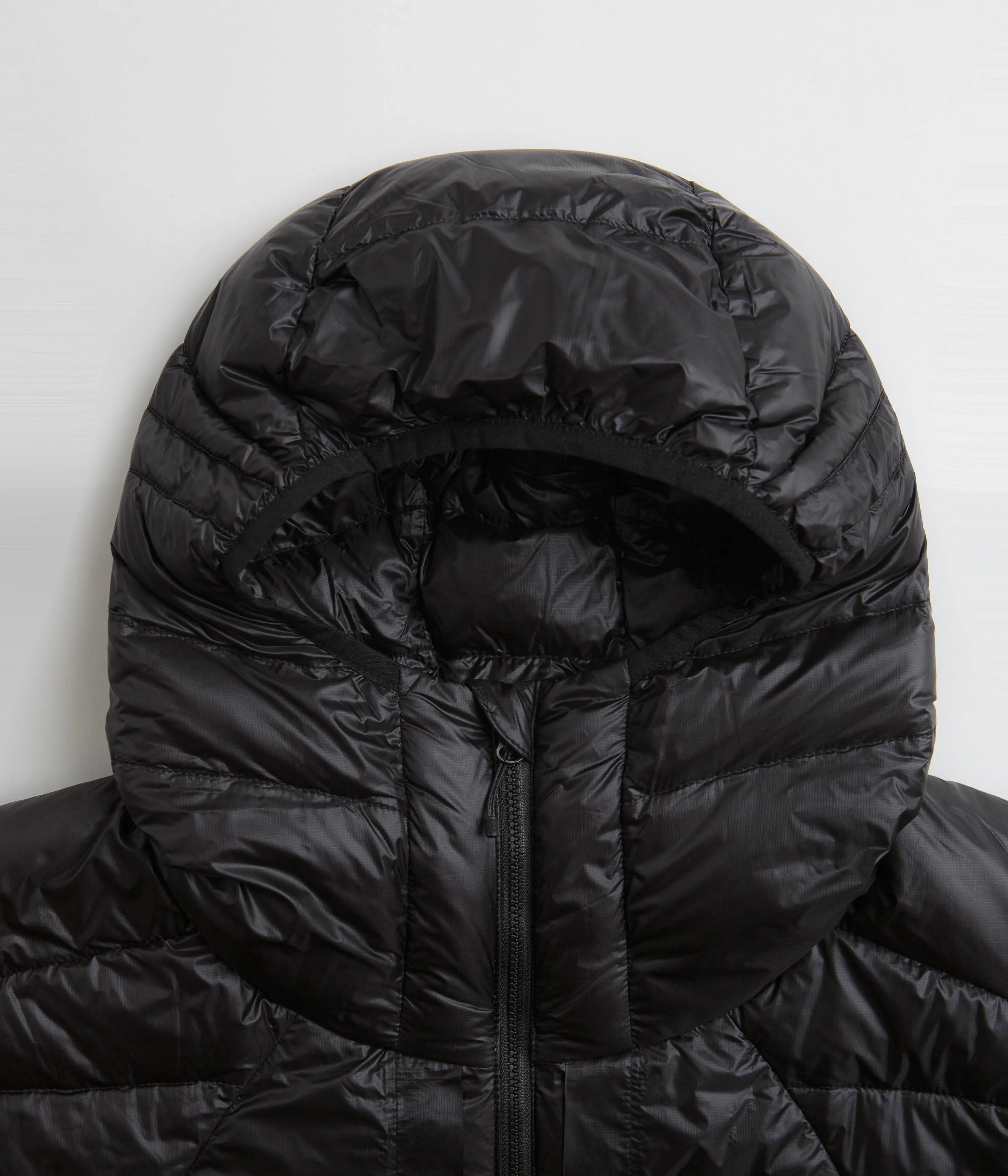 Mens Black Cayl Ultra-Light Down Jacket