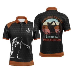 Chiptshirts - Polo De Golf, Cadeau Humour Pour Fans De Golf, Anniversaire 1984, Polo de Sport Homme et Femme, Fabriqué en 1984 - Âge de la Perfection - CTS27052216