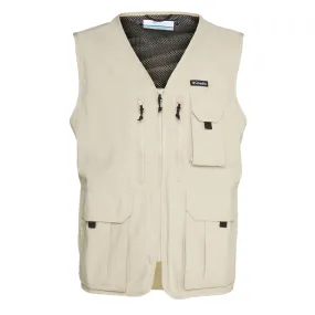 Columbia Silver Ridge Utility Vest Ancient Fossil