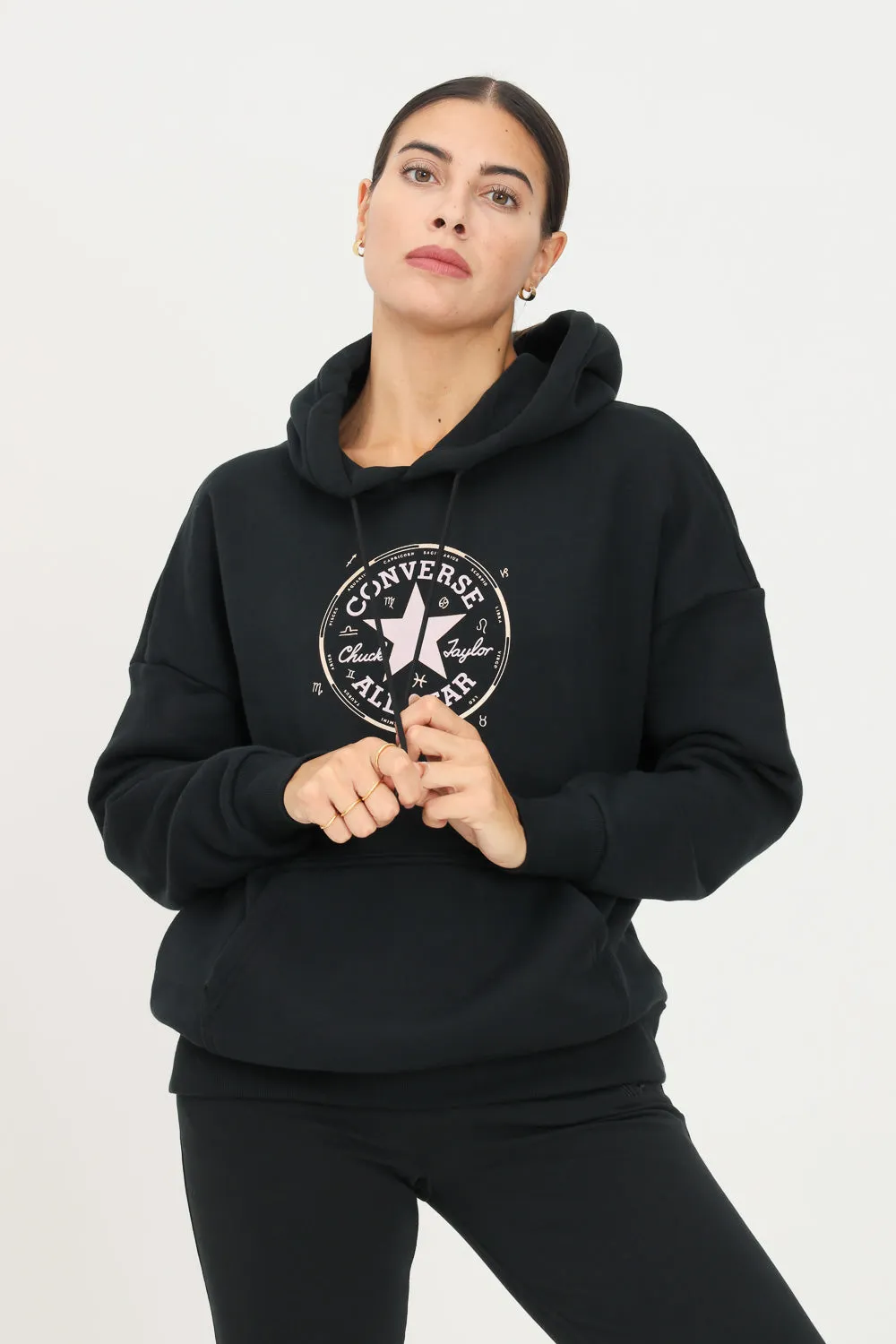 Converse Sweatshirt Hoodie Chuck 10023342-A01 black