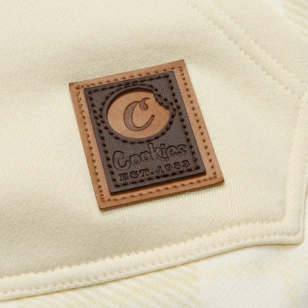 Cookies Park Ave Fleece Pullover Hoodie (Cream) CM233HFC12