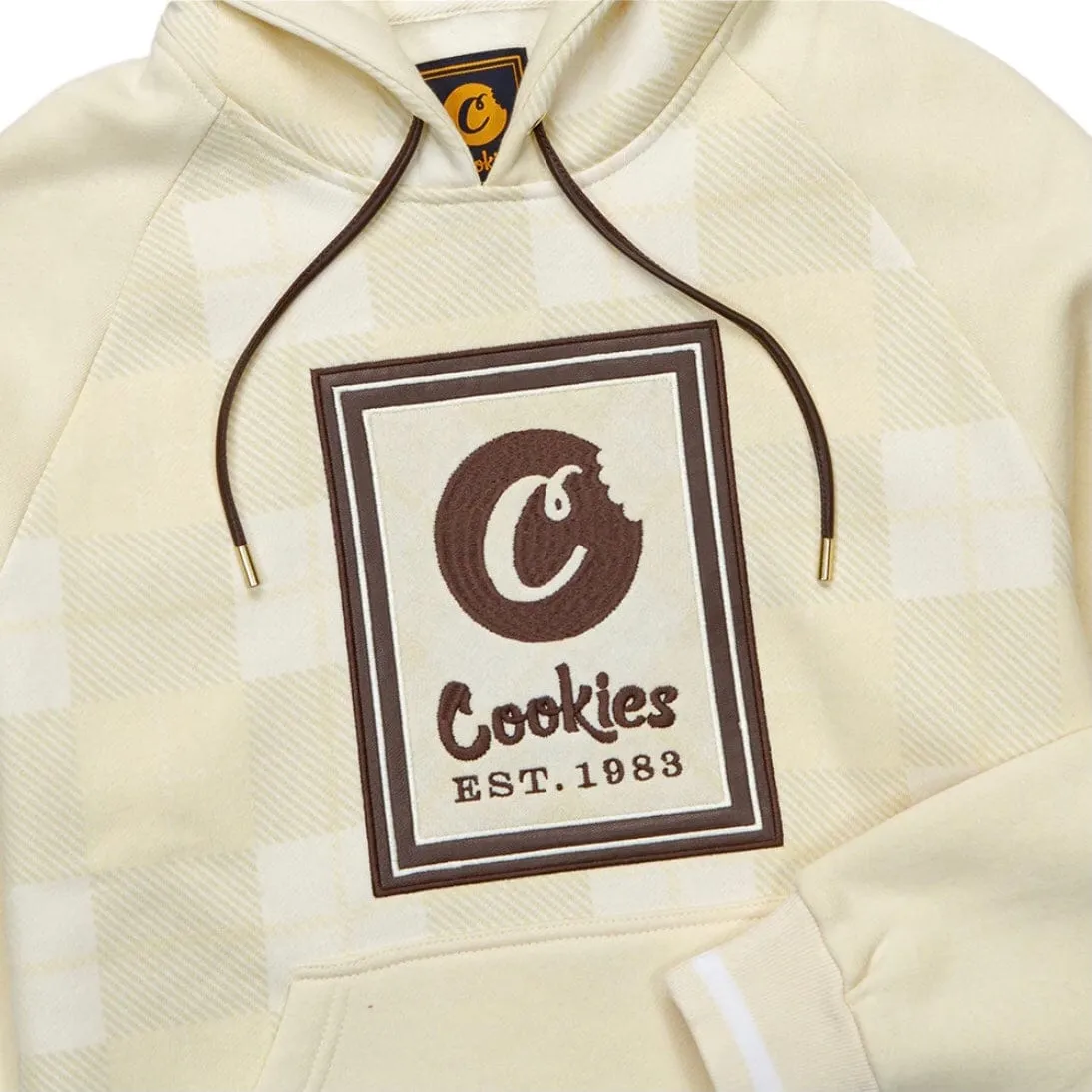 Cookies Park Ave Fleece Pullover Hoodie (Cream) CM233HFC12