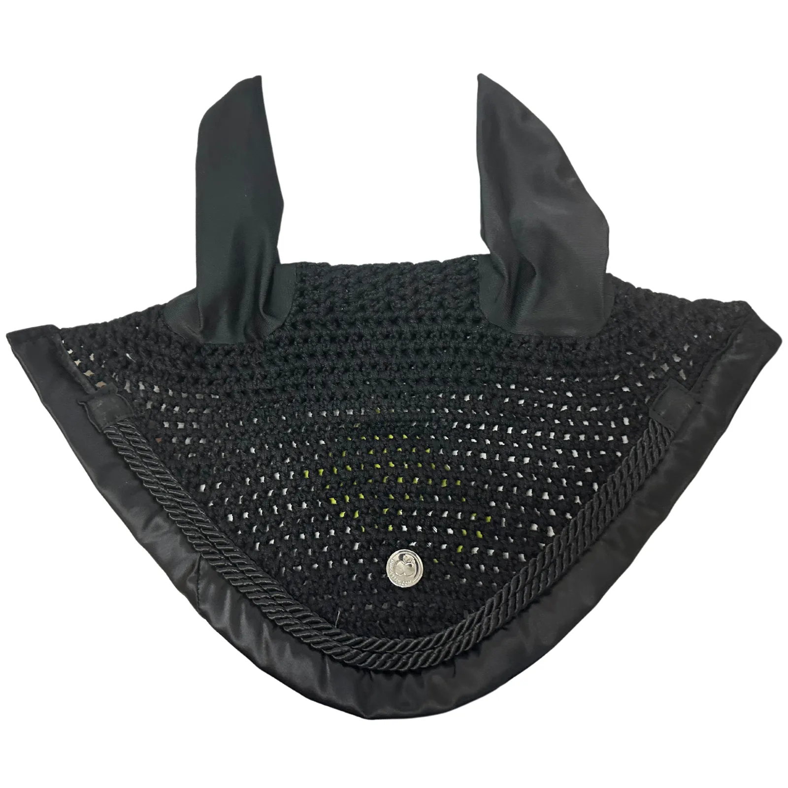 Dapplebay Co. 'Sport' Fly Bonnet in Black - Full