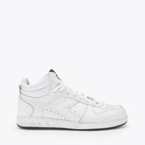 DIADORA SNEAKERS MAGIC BASKET DEMI ICONA BIANCO-BIANCO-BIANCO