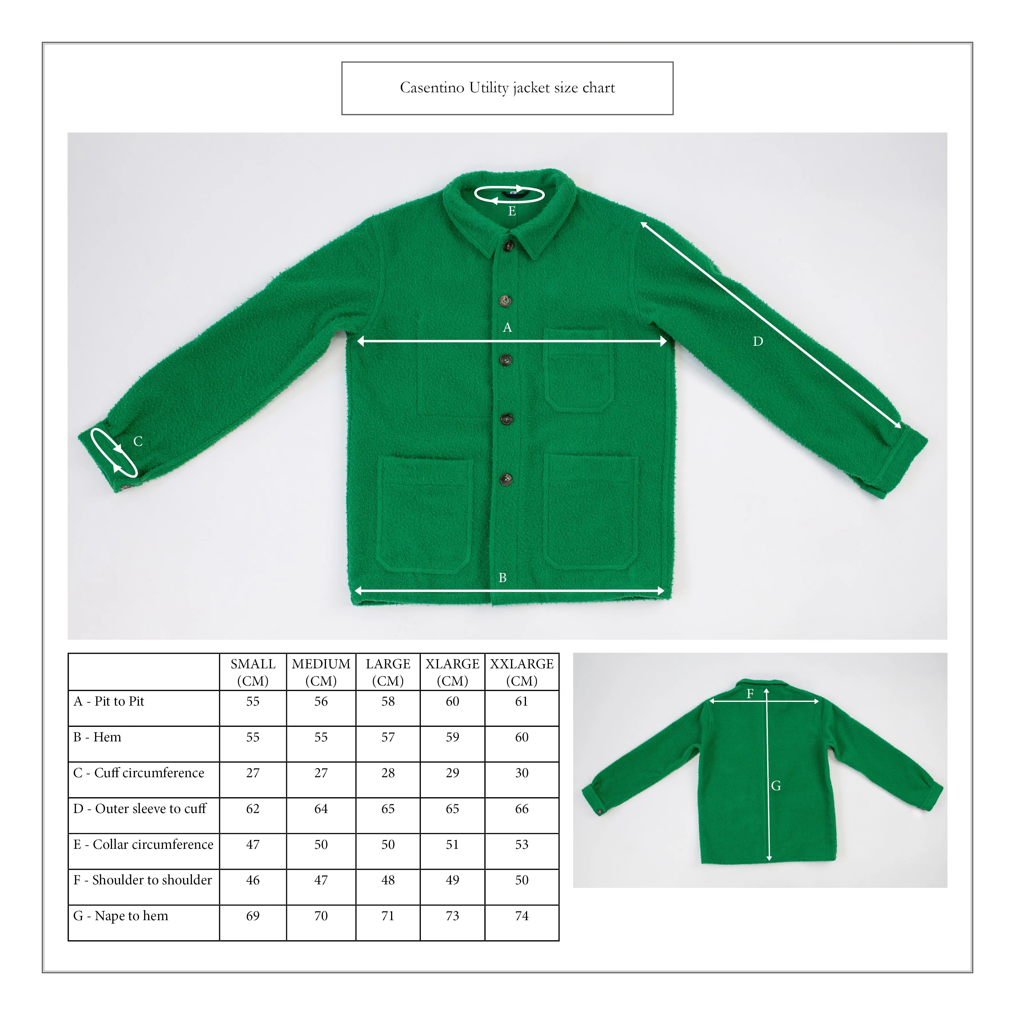 Florentine Green Casentino Utility Jacket