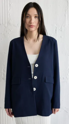 Ginni Blazer in Navy