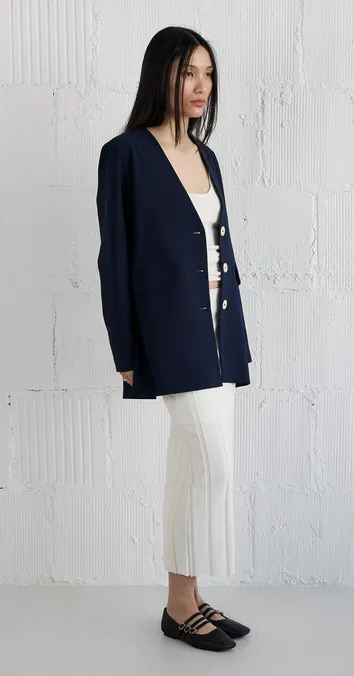 Ginni Blazer in Navy