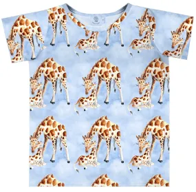 Giraffe Love Short Sleeve Tee