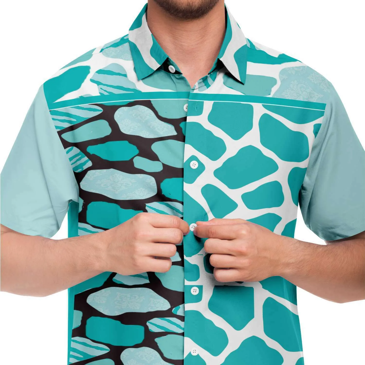 Grand Cayman Short Sleeve Button Down Shirt