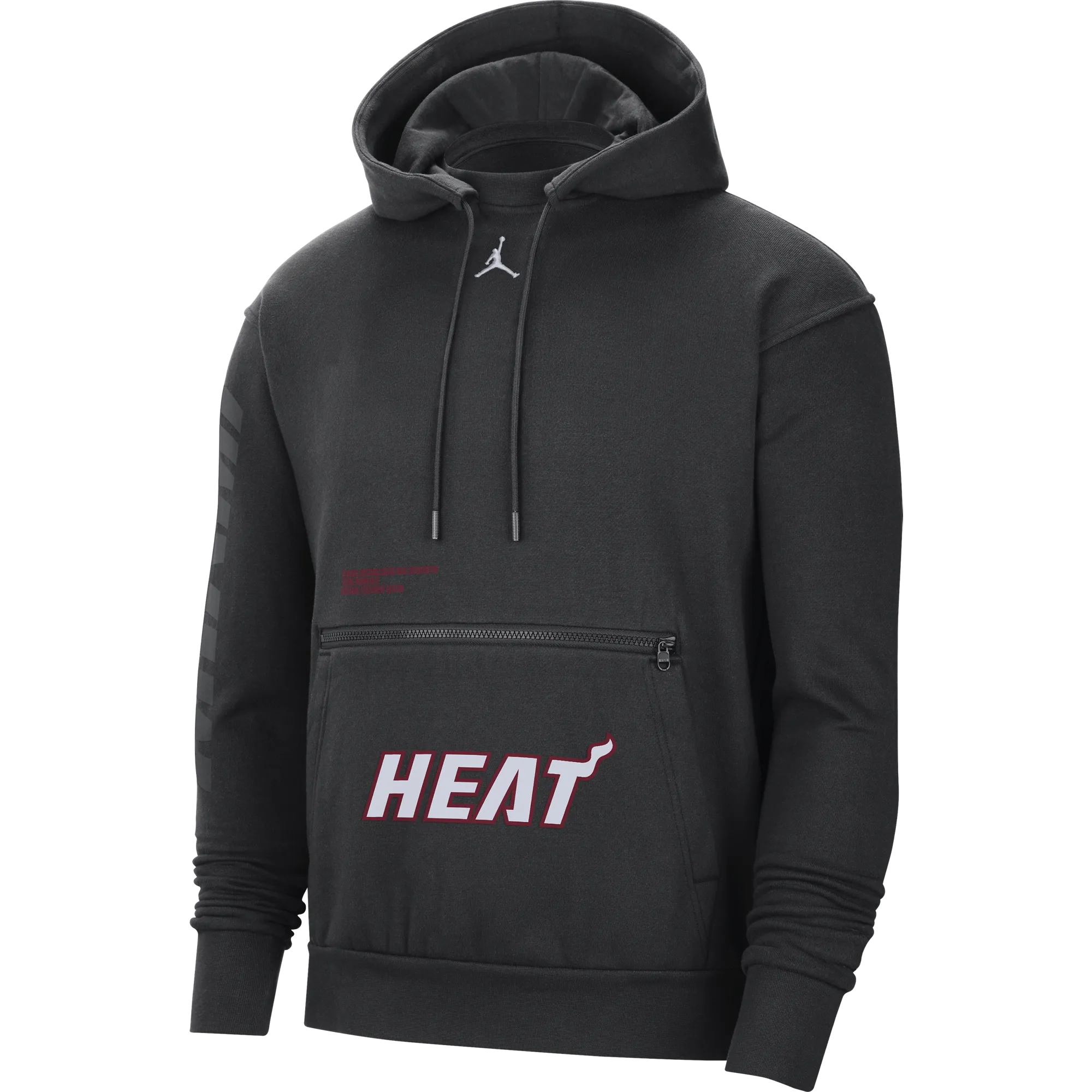 Jordan Brand Miami HEAT Courtside Statement Edition Pullover Hoodie