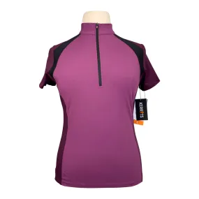 Kerrits 'Straight Line' Sport Top in Magenta - Women's Large