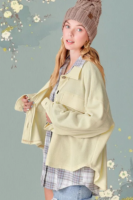 Matilda Long Sleeve Button Down Jacket