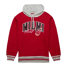 Mitchell & Ness Miami HEAT Vintage Logo Hoodie