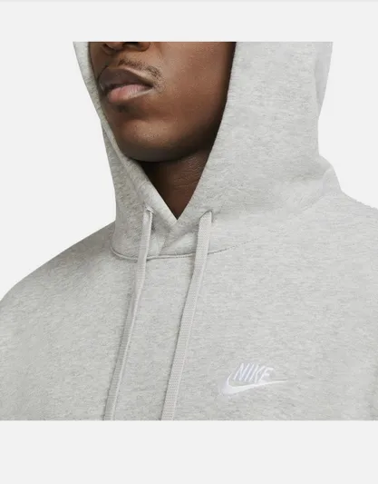 Nike Sportswear Club Hoodie and Kangaroo Pocket CZ7857 063 grey