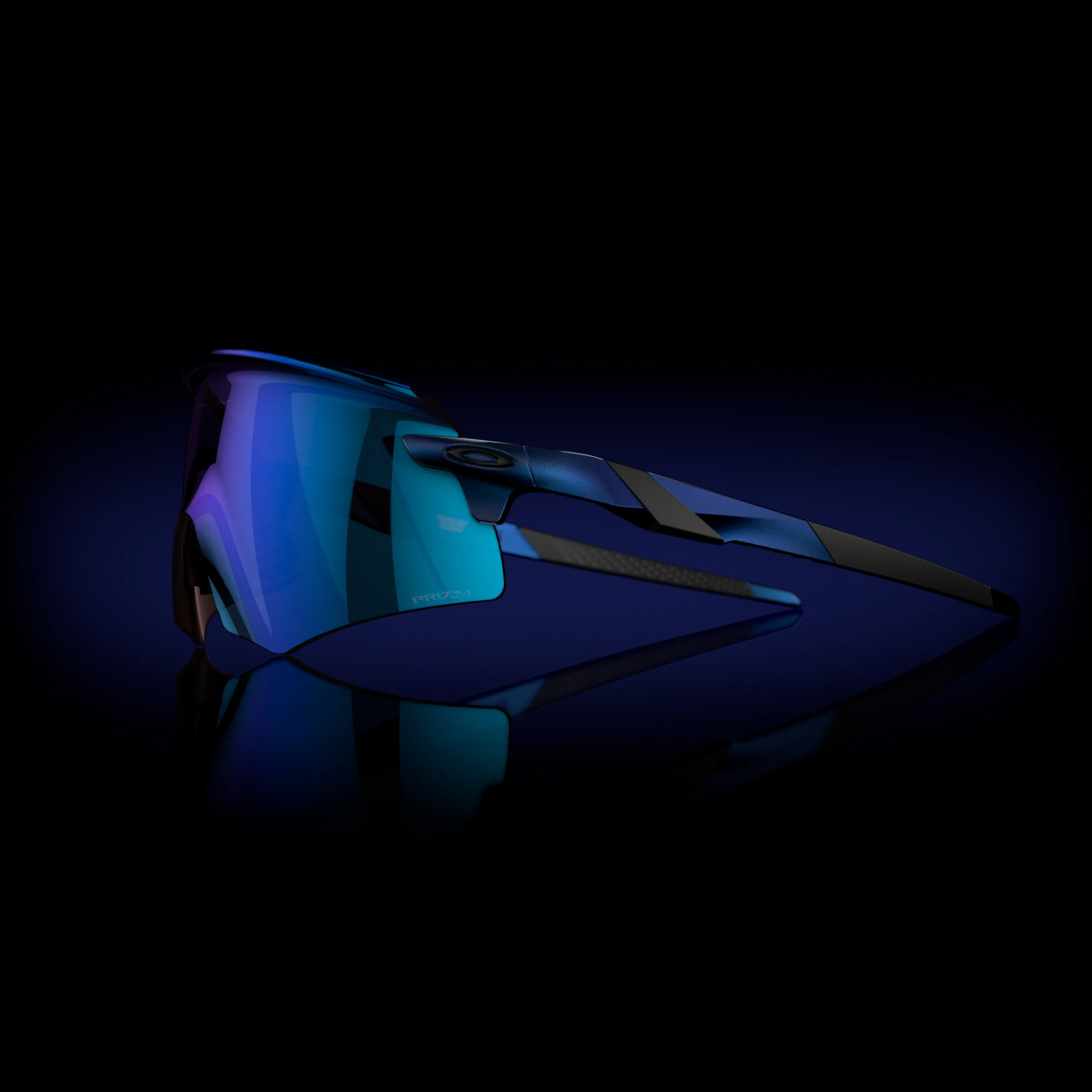 Oakley Encoder Prizm Sapphire Lenses - Matte Cyan/Blue Colorshift Frame