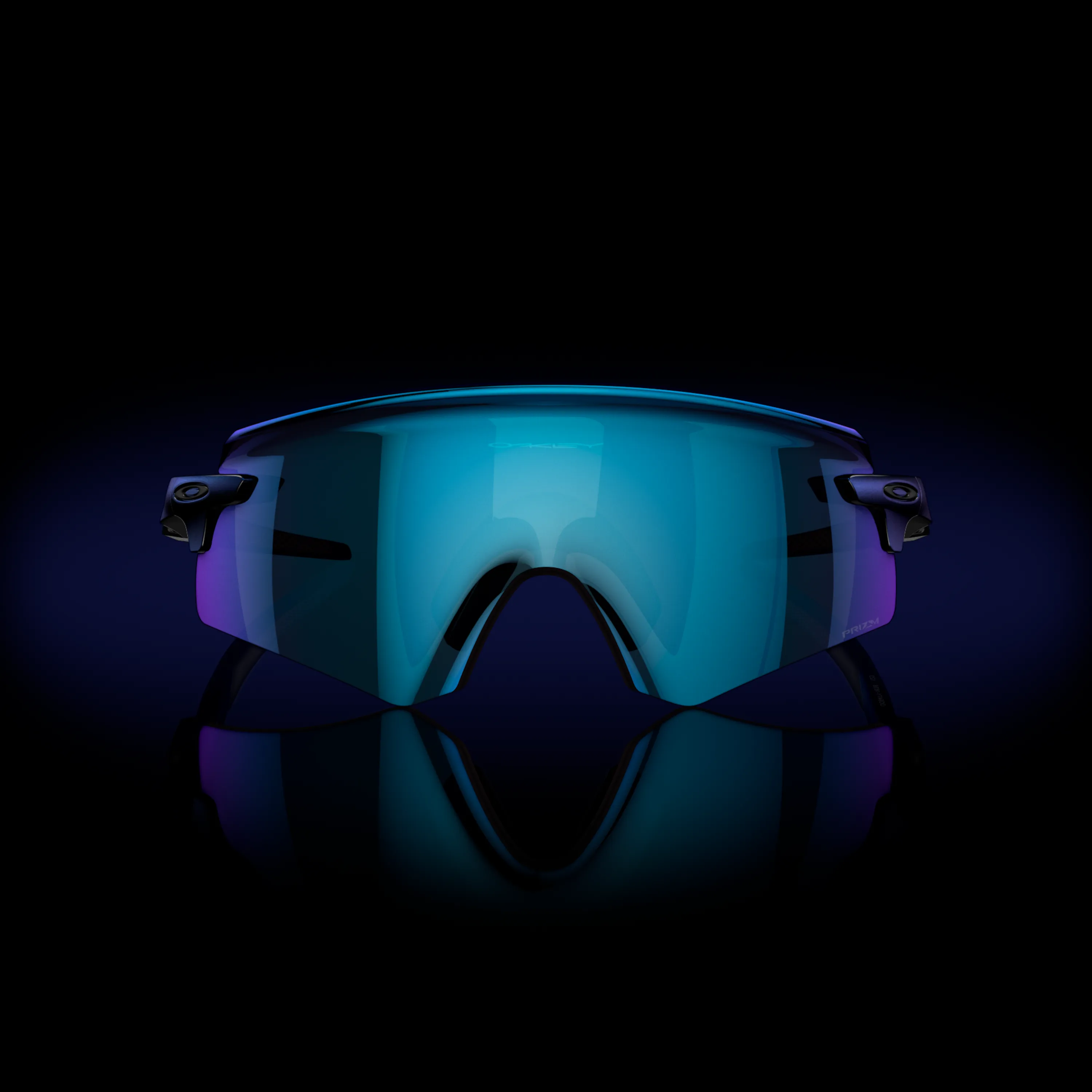 Oakley Encoder Prizm Sapphire Lenses - Matte Cyan/Blue Colorshift Frame