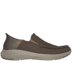 Pantofi sport, barbati, SKECHERS SLIP-INS RF: PARSON - RALVEN 204804-TPE, bej, textil