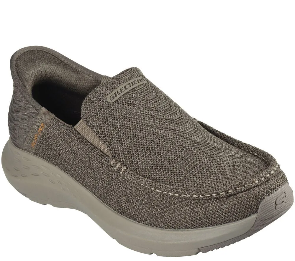 Pantofi sport, barbati, SKECHERS SLIP-INS RF: PARSON - RALVEN 204804-TPE, bej, textil