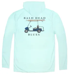 Performance Long Sleeve Golf Cart Hoodie - Seagrass