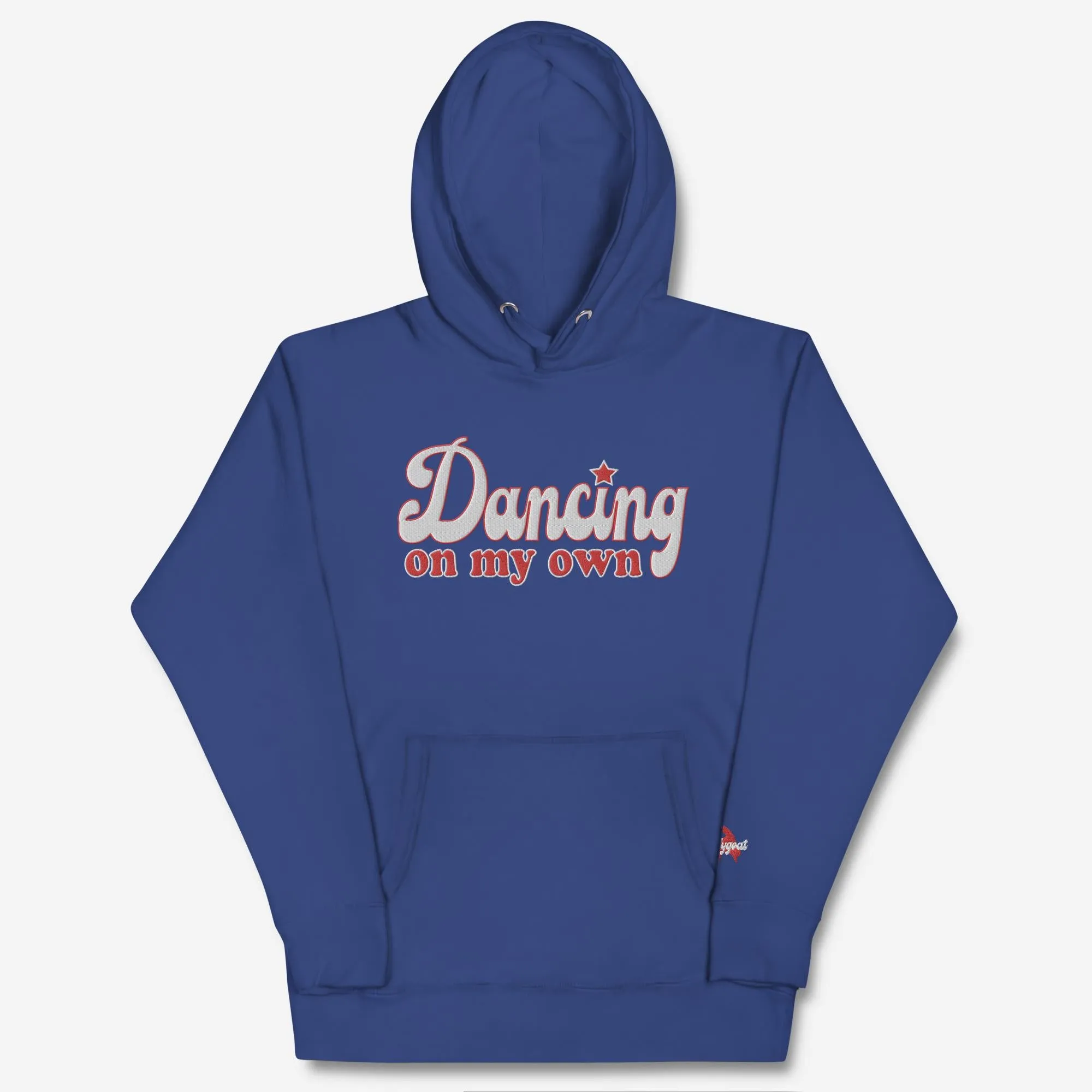 "Dancing On My Own" Embroidered Hoodie