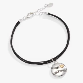 Softball Cord Bracelet