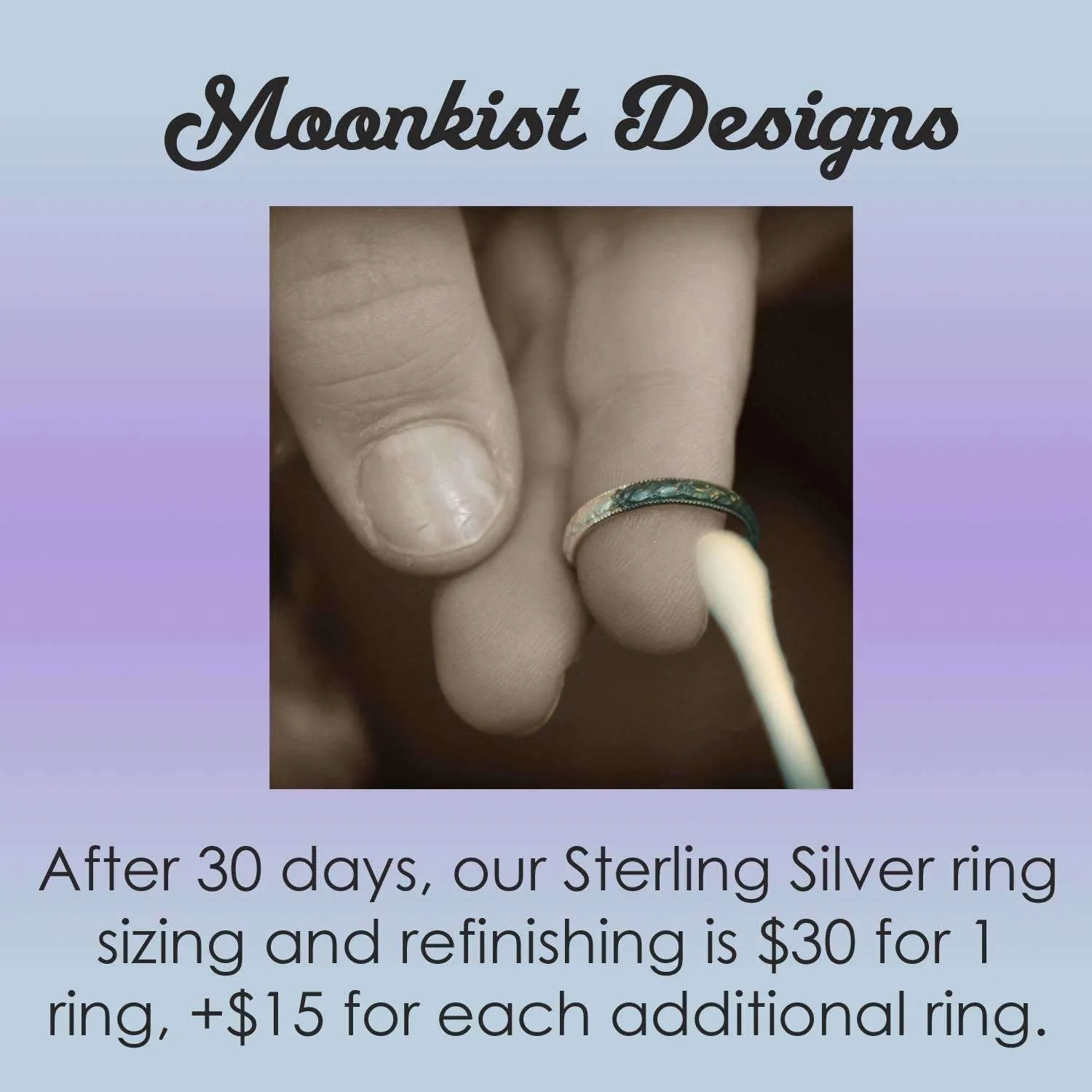 Sterling Silver Ring Resizing, Size Change, Silver Ring Sizing, Ring Size Up, Ring Size Down, Resizing Down, Custom Ring Size, Bench Service