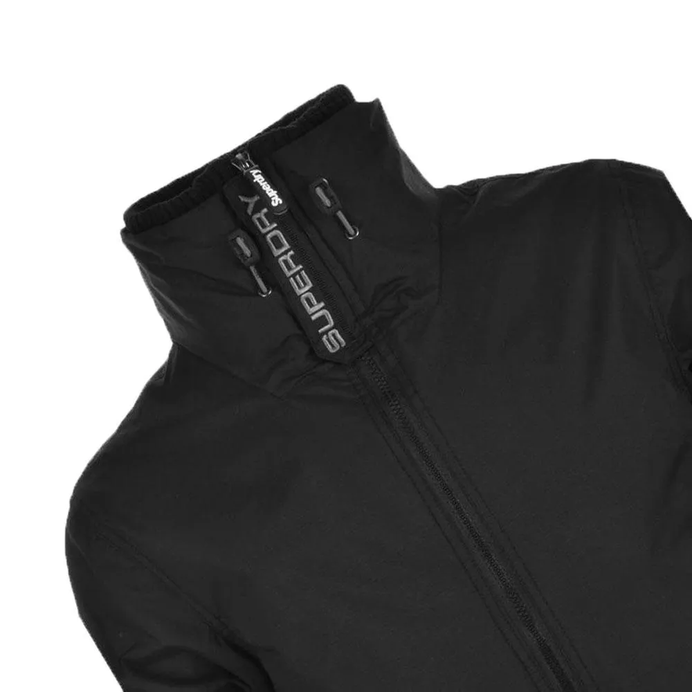 Superdry Cliff Hiker Jackets - Black / Charcoal