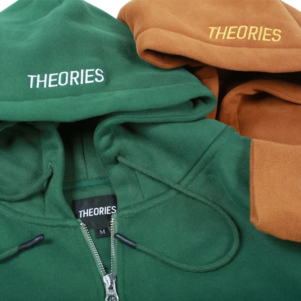 Theories Scribble Sport Zip-Hoodie Leaf