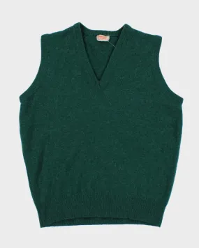 Vintage 70s Jaeger Lambswool Vest - S