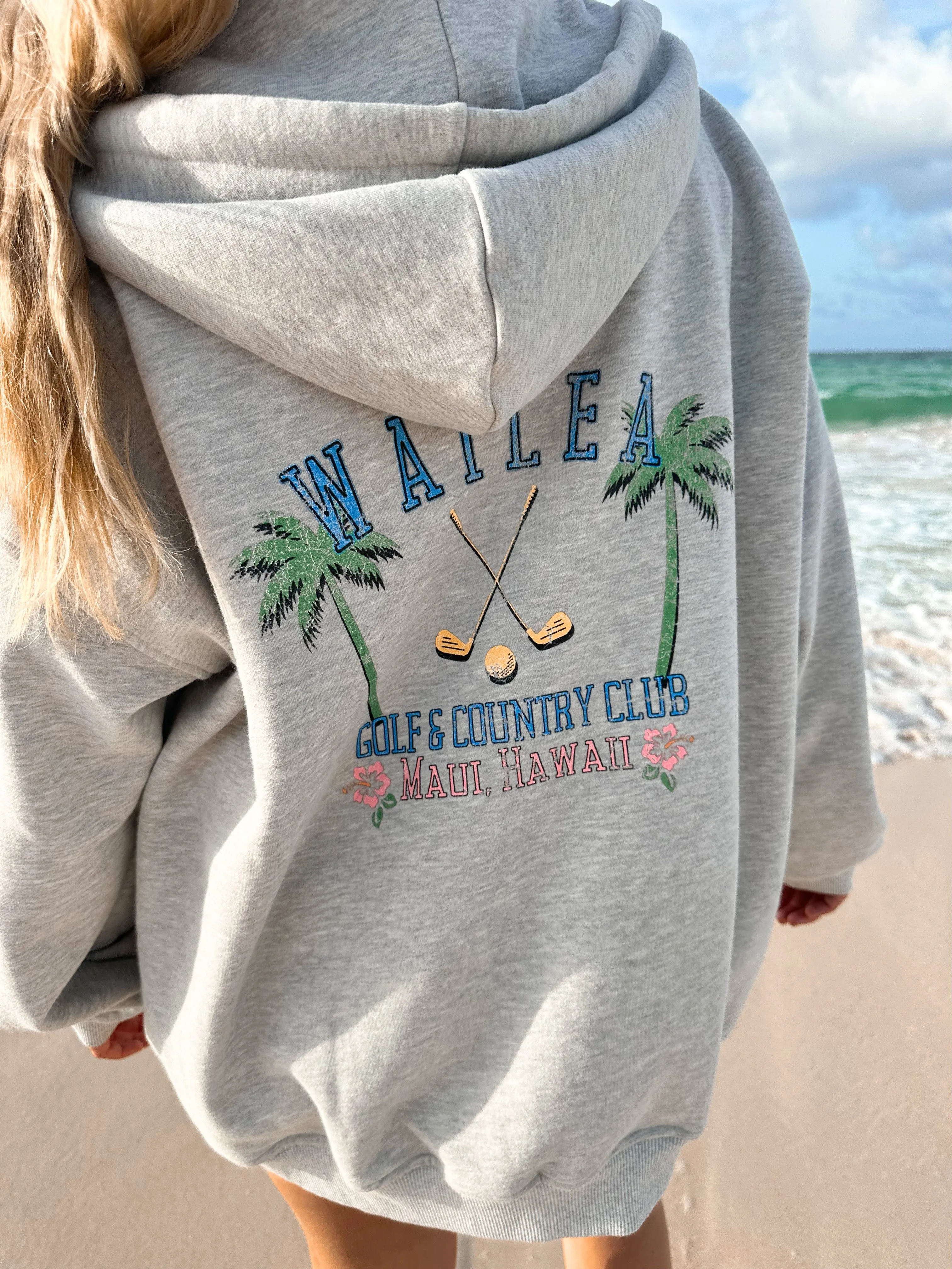 Wailea Zip-Up Hoodie