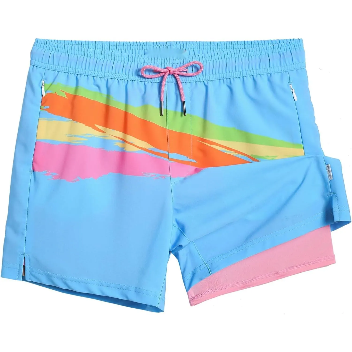 Zipper Pockets Quick Dry Shorts